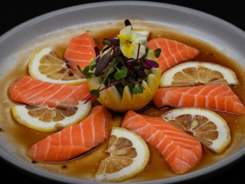 Salmon Usuzukuri