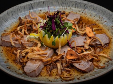 Seared Tuna Usuzukuri