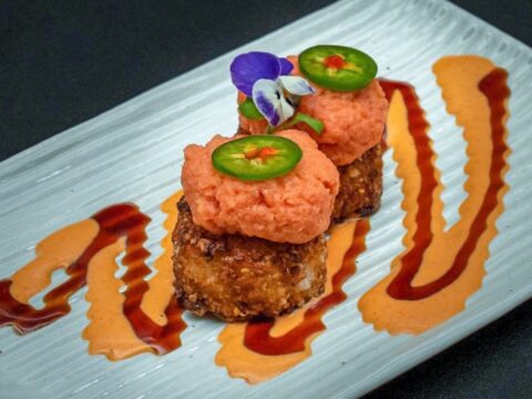 Spicy Tuna on Crispy Rice (2 pcs)
