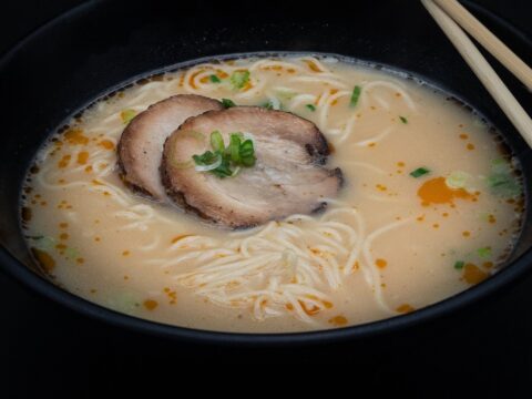 Pork Chashu Tonkotsu Ramen Soup
