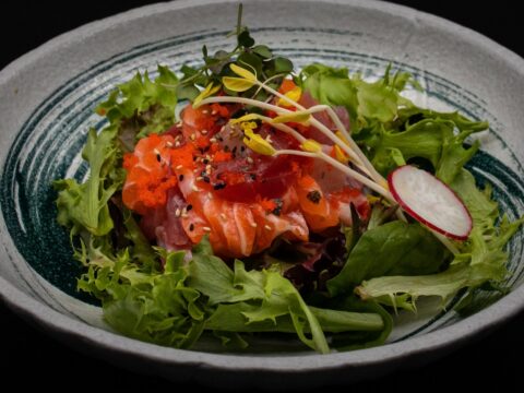 Assorted Sashimi Salad